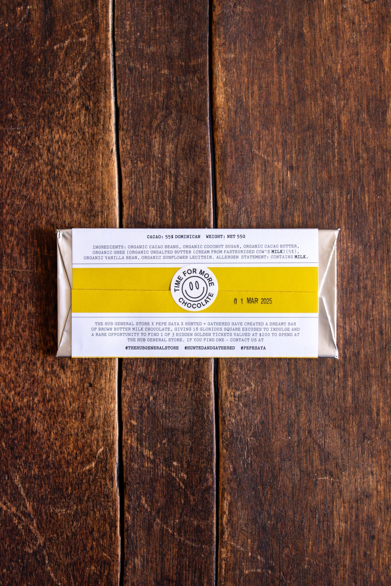 Brown Butter Chocolate Bar 65gm