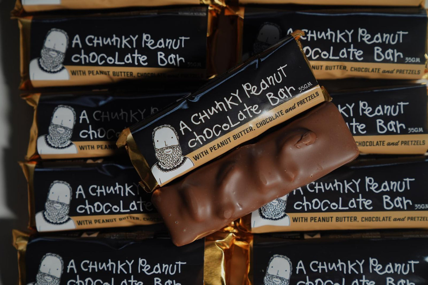 Chunky Peanut Chocolate Bar
