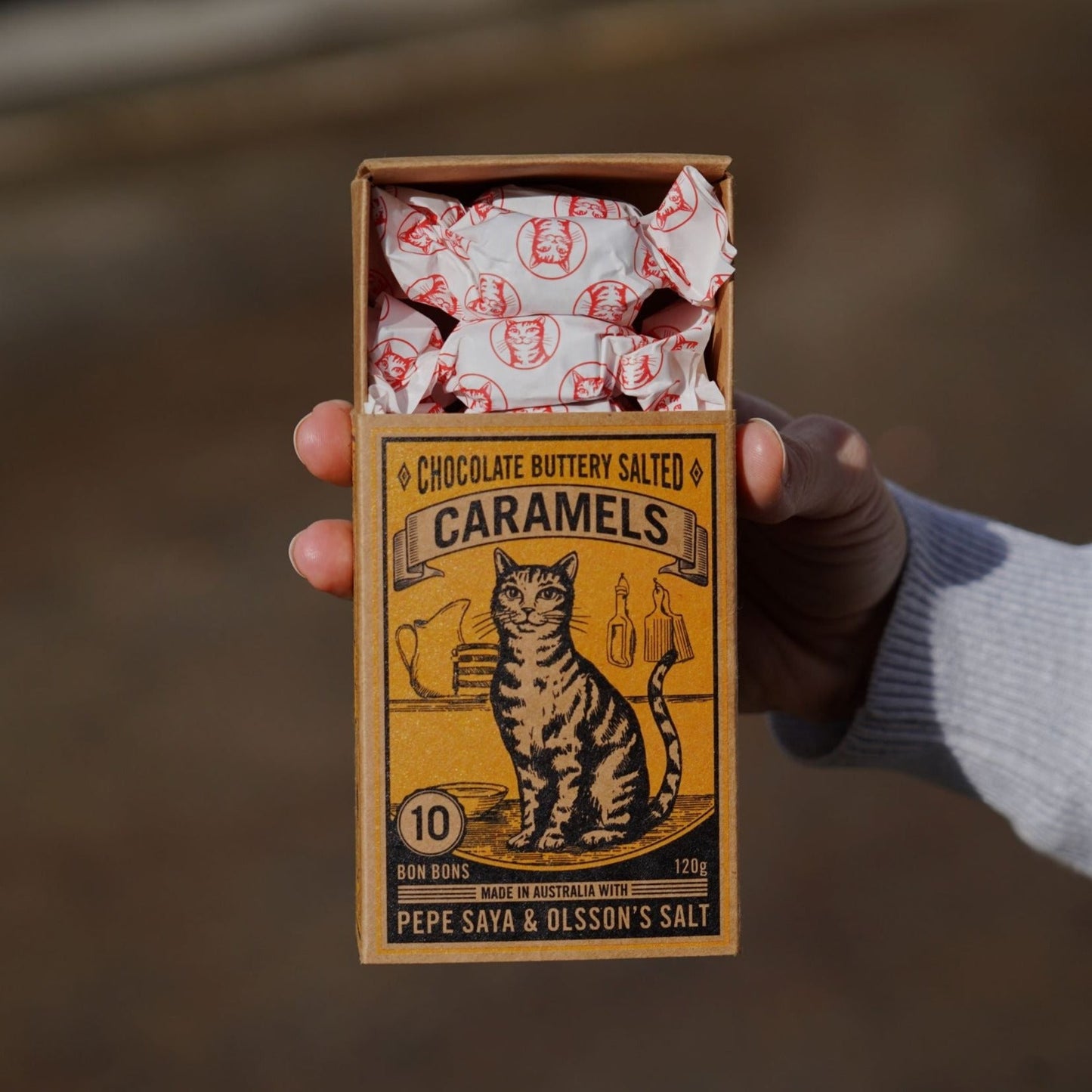 CHOCOLATE Buttery Salted Caramels 120gm | 10 x Bon Bons