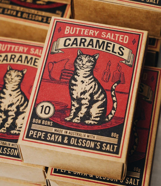 Buttery Salted Caramels 80gm | 10 x Bon Bons