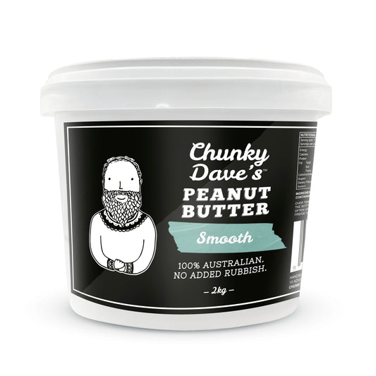 Chunky Dave's Smooth Peanut Butter 2kg