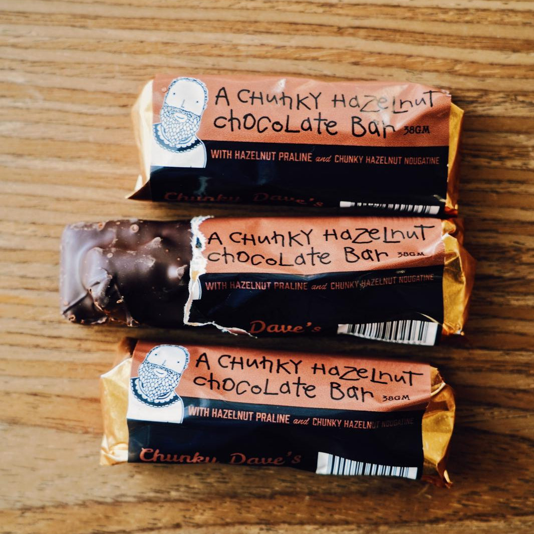 Chunky Chocolate HAZELNUT Bar 38gm